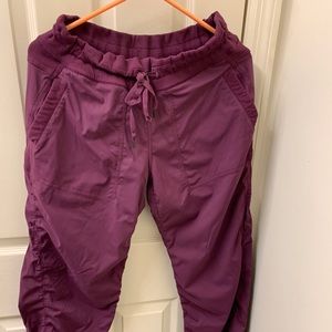 Lululemon Studio Pants Size 10 purple